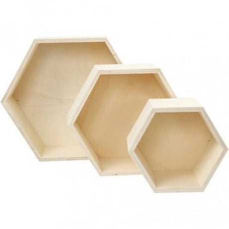 Société créative https : www.ccobby.nl show boxes-hexagonal-h-14-8-19-24-2-cm-d-10-cm-3-piece-1-set