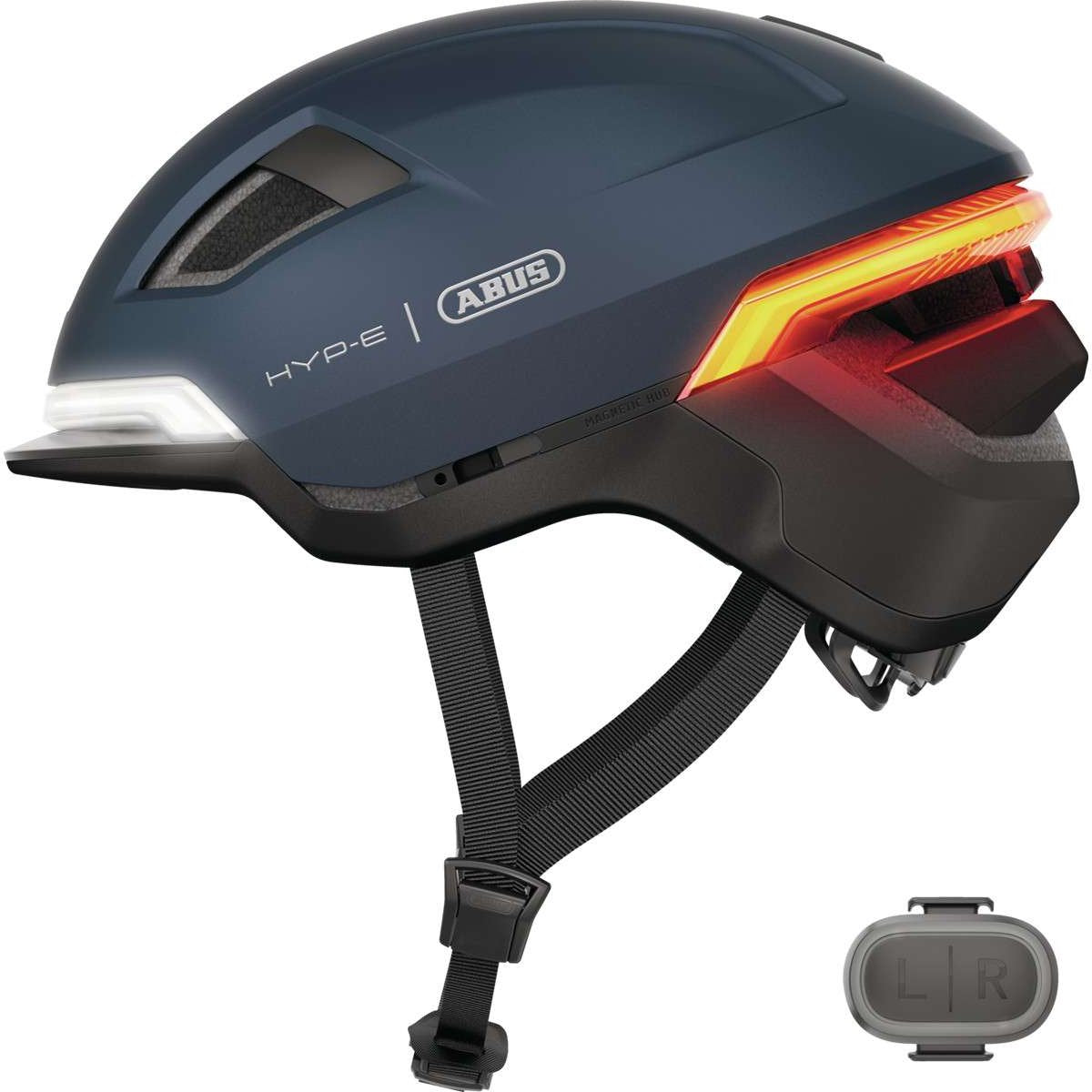 Abus casque intelligent hyp-e bleu nuit s 51-55cm