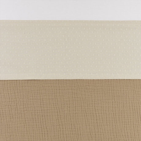 Drap de berceau Meyco bébé plume - sable doux - 100x150cm - 0,3 tog