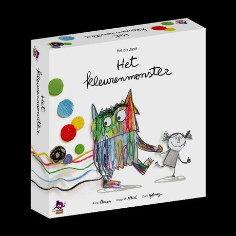 Cerveau violet le monstre de couleur - jeu de société