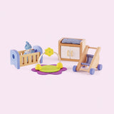 Chambre de bébé de la maison de poupée Hape