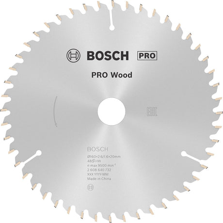 Bosch cirkzb opt 160x20 16x2.6 48t wz