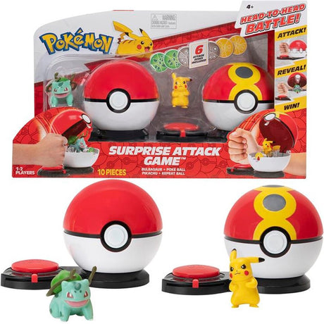 Pokémon pokemon - surprise attack game - bulbasaur pikachu