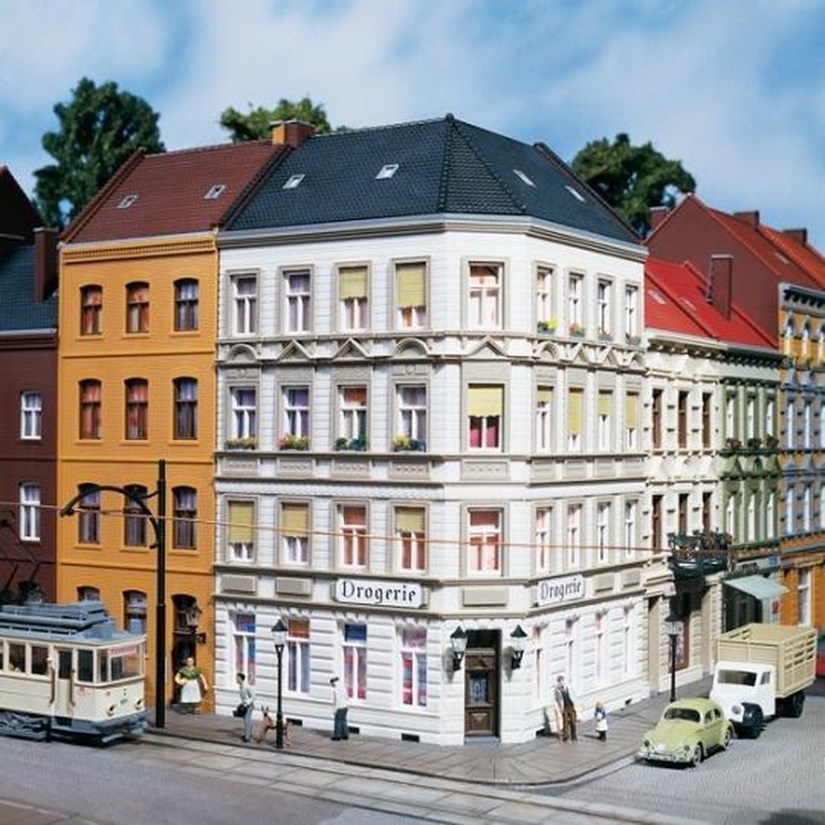 Auhagen 11398 h0 maison d'angle schmidtstraße 25