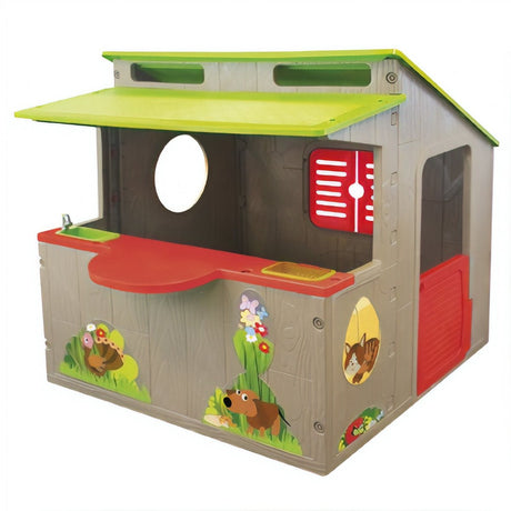 Paradiso jouets kiosque maisonnette 139 x 118 cm
