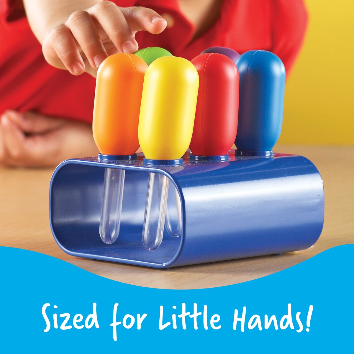 Learning Resources Primary Science® Pipettes géantes avec support - 3+