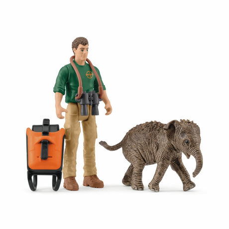 Schleich 81476 chercheur en excursion.