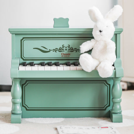 Piano vintage en bois du monde classique