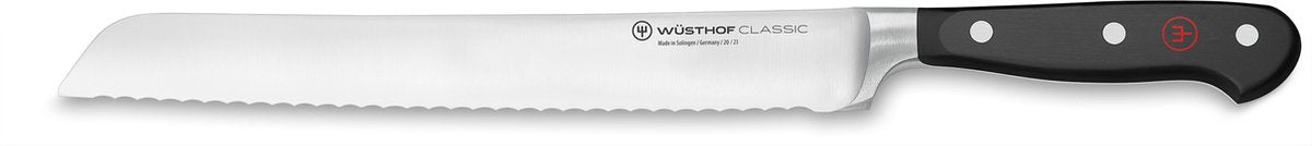 Wusthof classic - couteau à pain - 23cm - acier inoxydable