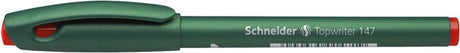 Schneider instruments d'écriture fineliner schneider topwriter 147 0,6 mm rouge boîte de 10 pièces
