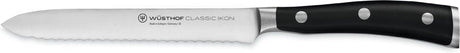 Wusthof - couteau à saucisses classique ikon avec bord ondulé 14 cm