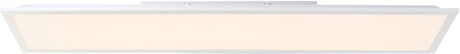 Brilliant briston - plafonnier - 100 cm - led 24w - 2700k - blanc