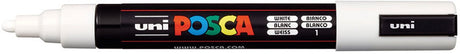 Posca surligneurs pc-5m blanc 6 pièces