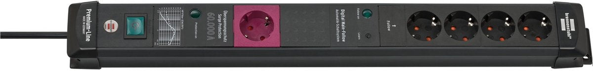 Ligne premium Brennerstuhl | üss | 5 fois | m-suivre | *le* | noir | Filtre 60ka | 3m | h05vv-f3g1.5 1951150500