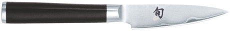 Couteau de bureau Kai shun classic 9 cm - 32 couches d'acier damassé - dm-0700