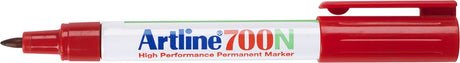 Artline 700 soigné - marqueur permanent - 1 pièce - largeur de trait 0,7 mm - rouge