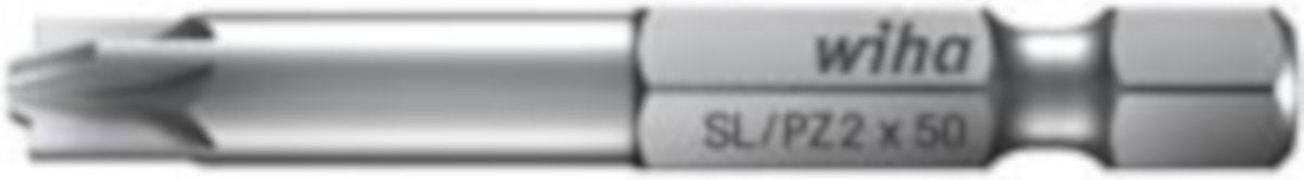 Wiha 7049xz2050 embout professionnel 50 mm plus pozidriv 1 4 e6.3 sl pz2 - 32496