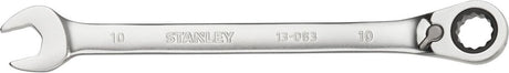 Stanley - clé mixte réversible fatmax avec cliquet 10 mm - clé à fourche - outil pour clé - 1 pièce(s)