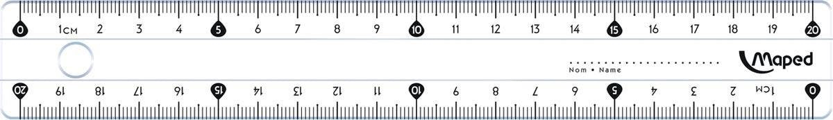 Quantore liniaal maped classic 20cm