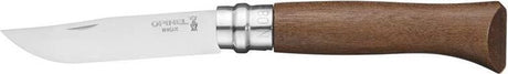 Sans marque opinel n°08 - couteau de poche - noyer luxe