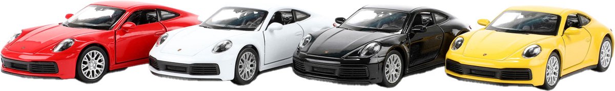 Welly porsche 911 carrera 4s modèle de voiture