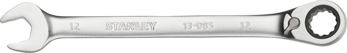 Stanley - clé mixte réversible fatmax avec cliquet 12 mm - clé à fourche - outil pour clé - 1 pièce(s)