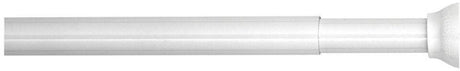 Sealskin - tringle à rideau de douche - tringle à pince - aluminium - 110-185 cm - blanc
