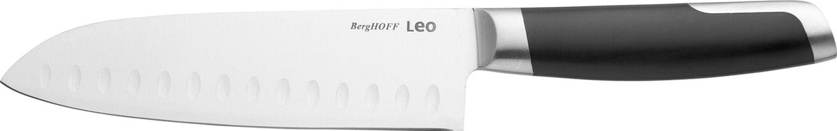 Berghoff leo couteau santoku graphite 17,50cm - métal -