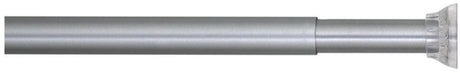 Tringle à rideau de douche Sealskin - tringle à pince - aluminium - 155-255 cm - aluminium mat