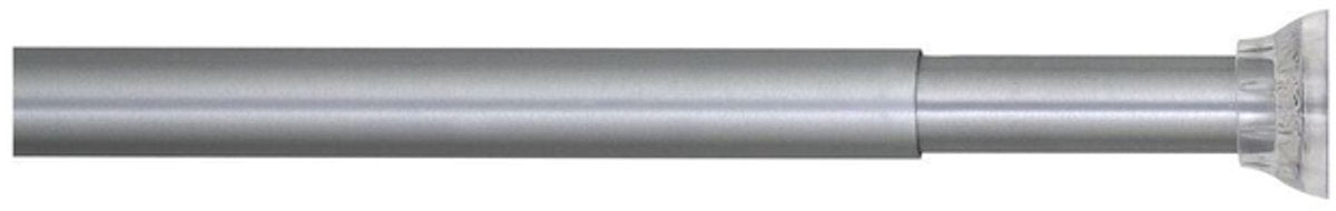 Tringle à rideau de douche Sealskin - tringle à pince - aluminium - 155-255 cm - aluminium mat