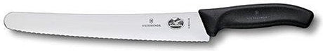 Couteau à pâtisserie classique suisse Victorinox - 26cm - dentelé - fibrox inox