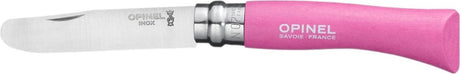 Opinel n° Couteau de poche 07 mon premier - acier inoxydable - rond - 170 mm - rose