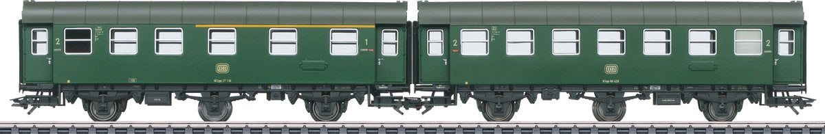 Paire de voitures de voyageurs Märklin