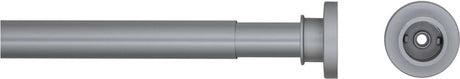 Rideau de douche scelskin tige télescopique 80-130 cm noir