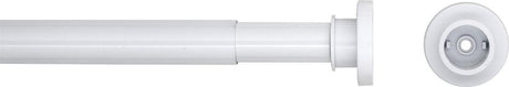 Tile de rideau de douche en peau de phoque SealSkin Telescopic 80-130 cm Blanc