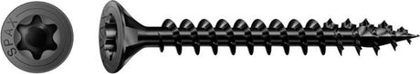 Vis pour panneaux d'aggloméré Spax t-star 4,0x60mm vk torx t20 noir