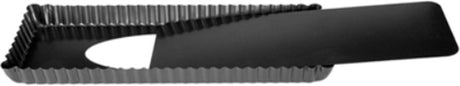 Moule à pâtisserie Ibili - à fond amovible - revêtement antiadhésif - 35x11 cm