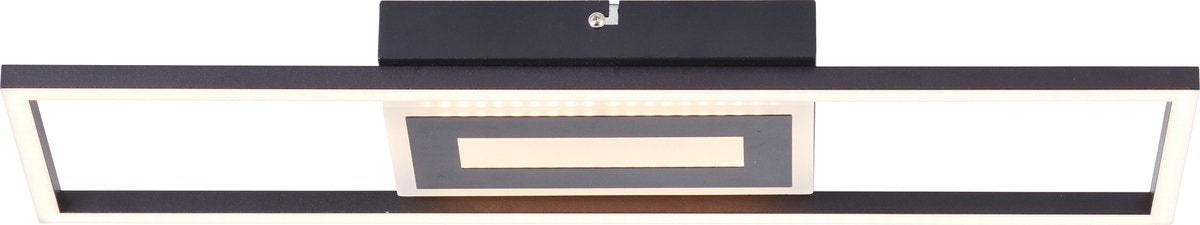 Brilliant besson - plafonnier - led 24w - 3000k - noir