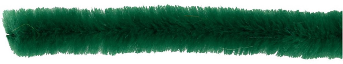 Chenille Vert Foncé 30cm, 50pcs.