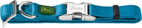 Hunter vario - collier pour chien - alu-strong - turquoise - taille m - 1,5x40-55cm