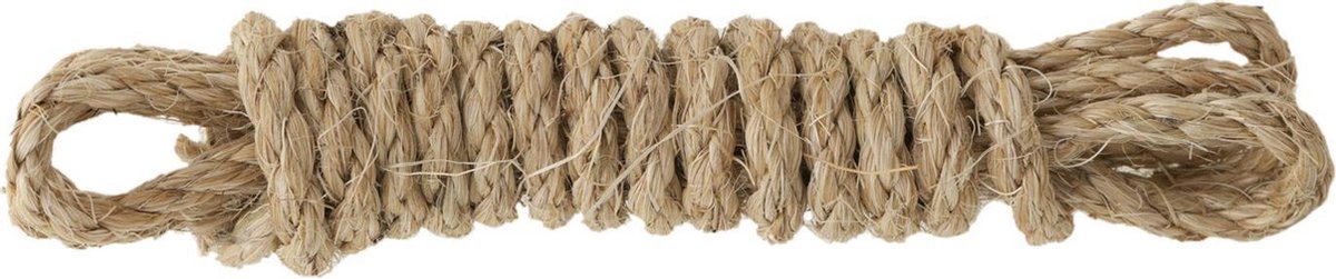 Starx . sisal touw naturel 10 meter 10mm. voor de krabpaal.