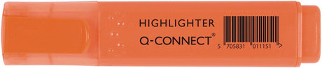 Surligneur Q-connect, orange 10 pièces