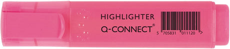Surligneur Q-connect, rose 10 pièces