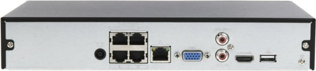 Dahua nvr4104hs-p-ei - enregistreur nvr ai poe pour max. Caméras IP 4 x 16 MP