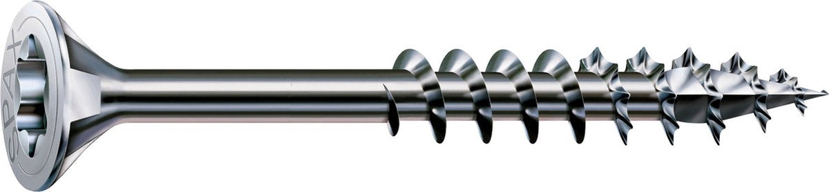 Vis universelle Spax, 4,5 x 60 mm, 360 pcs, filetage partiel, tête fraisée, t-star plus t20, 4cut, wirox - 8000000276903