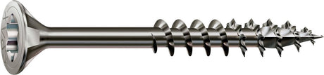Vis en acier inoxydable Spax, 5 x 70 mm, 90 pièces, filetage partiel, tête fraisée, T-Star Plus T20, 4 coupes, acier inoxydable a2 - 8000000288128