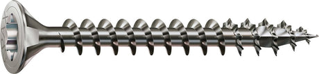 Vis en acier inoxydable Spax, 3,5 x 20 mm, 180 pièces, filetage complet, tête fraisée, T-Star Plus T15, 4 coupes, acier inoxydable a2 - 8000000287176