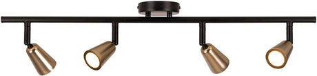Lucide tiana - spot de plafond (plafonnier) - 4xgu10 - couleur champagne | essentiel