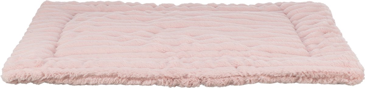 Tapis de salon Trixie lonni velours côtelé rose