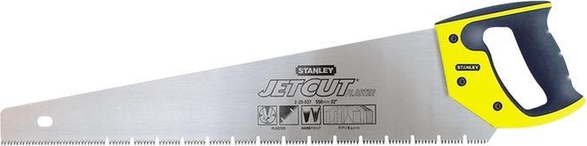 Scie à plaques de plâtre Stanley Jetcut 550 mm - 7 dents pouces